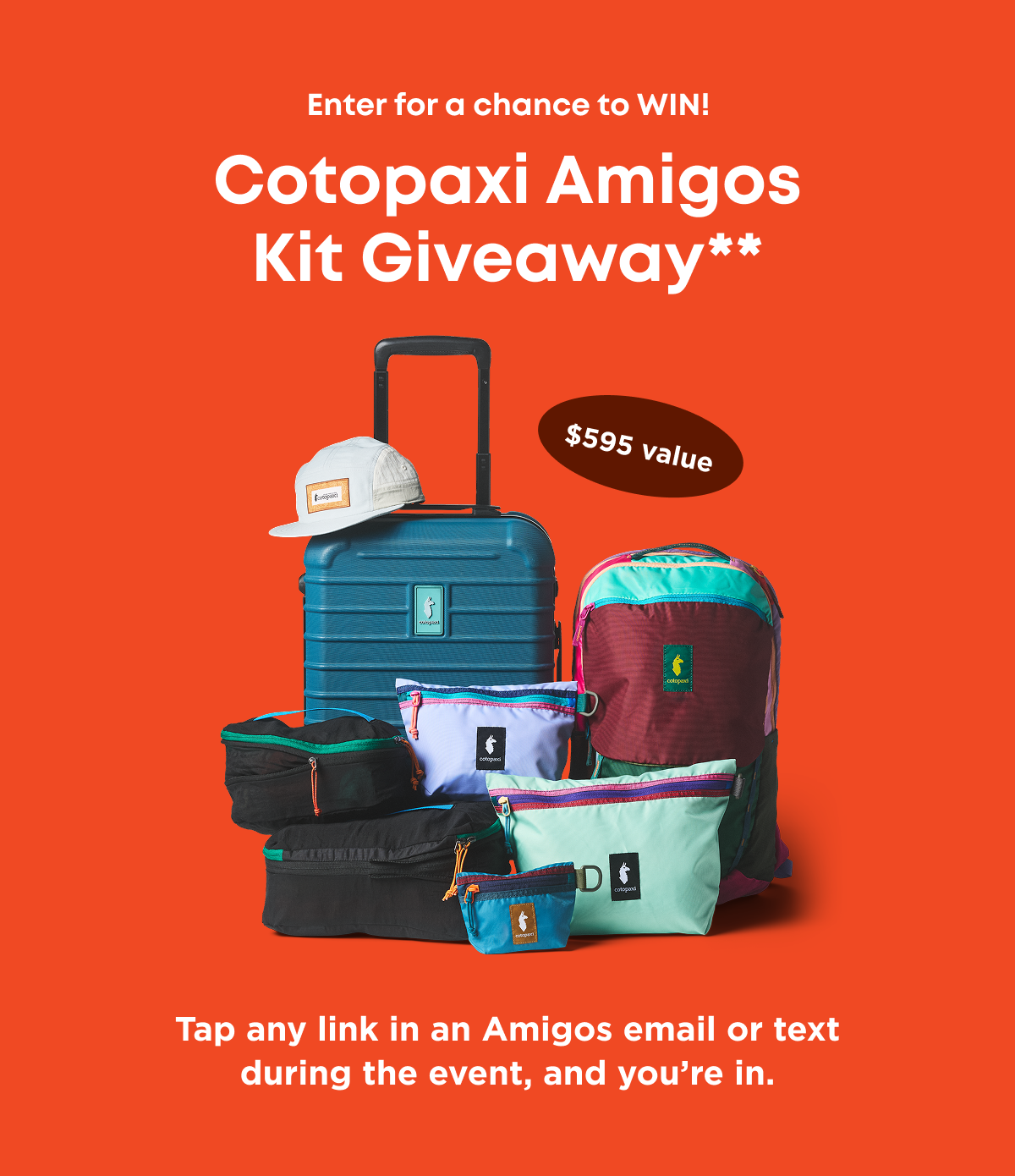 Cotopaxi Amigos Kit Giveaway**
