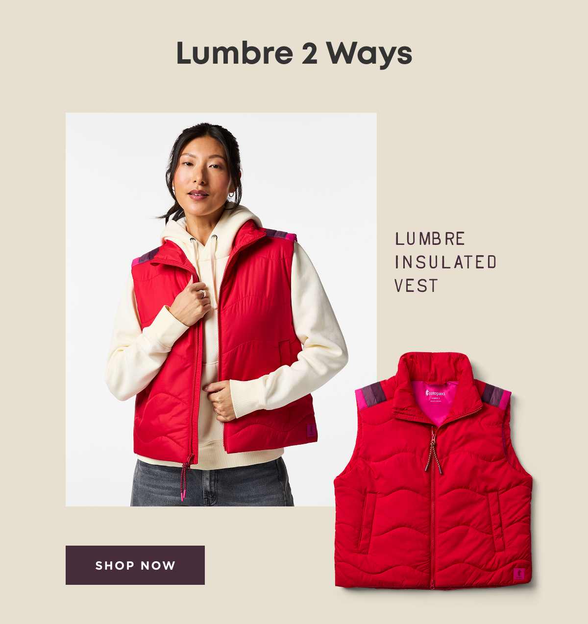 Lumbre Insulated Vest