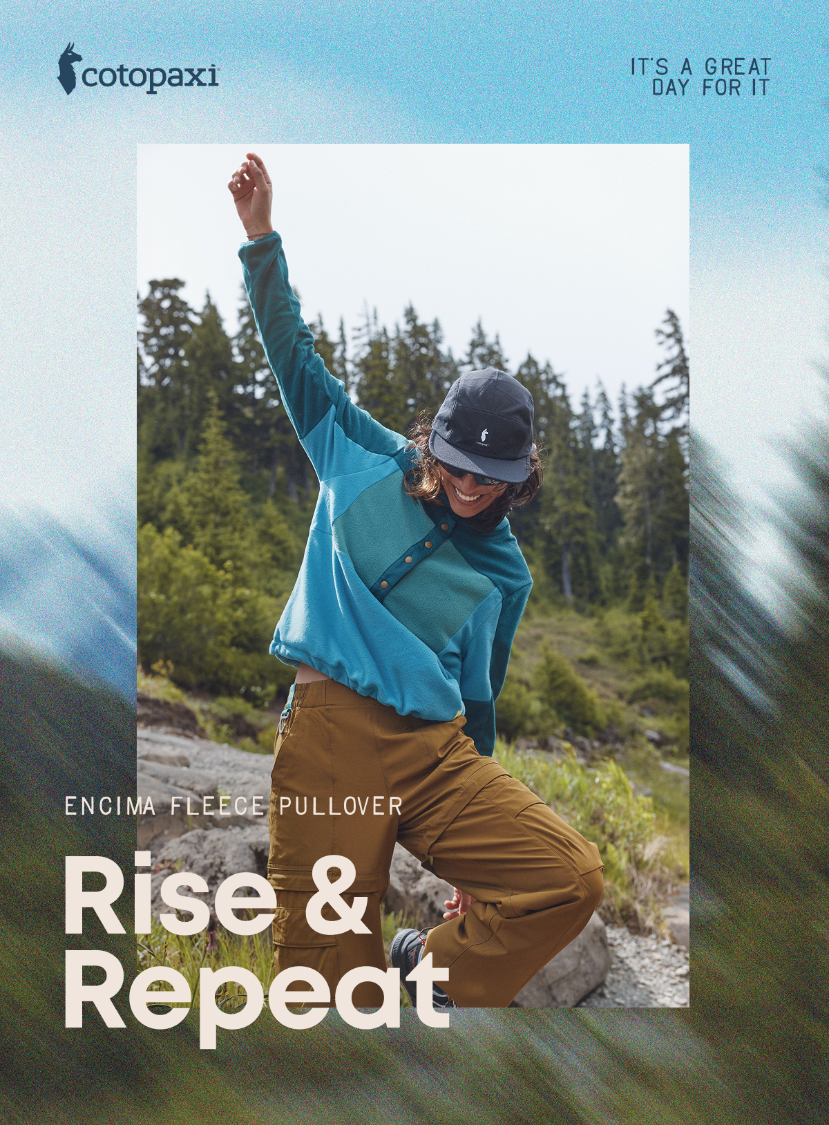 Encima Fleece Pullover, Rise & Repeat