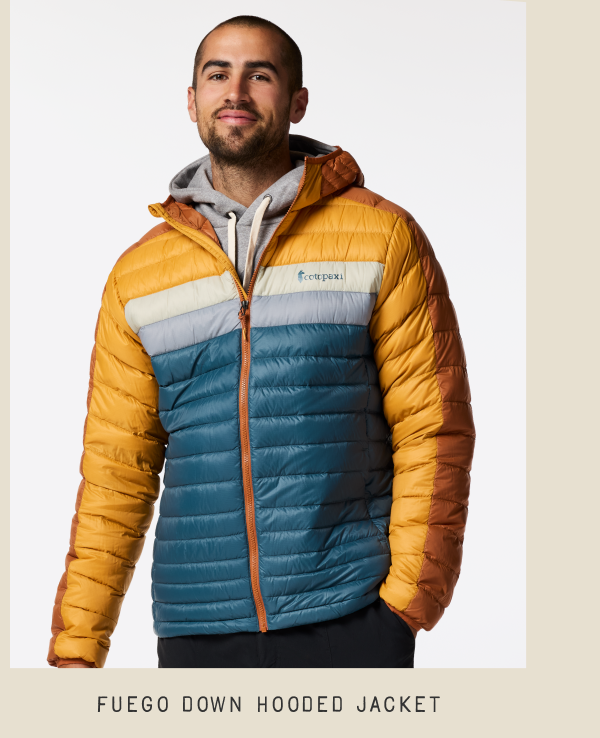 Fuego Down Hooded Jacket - Men's