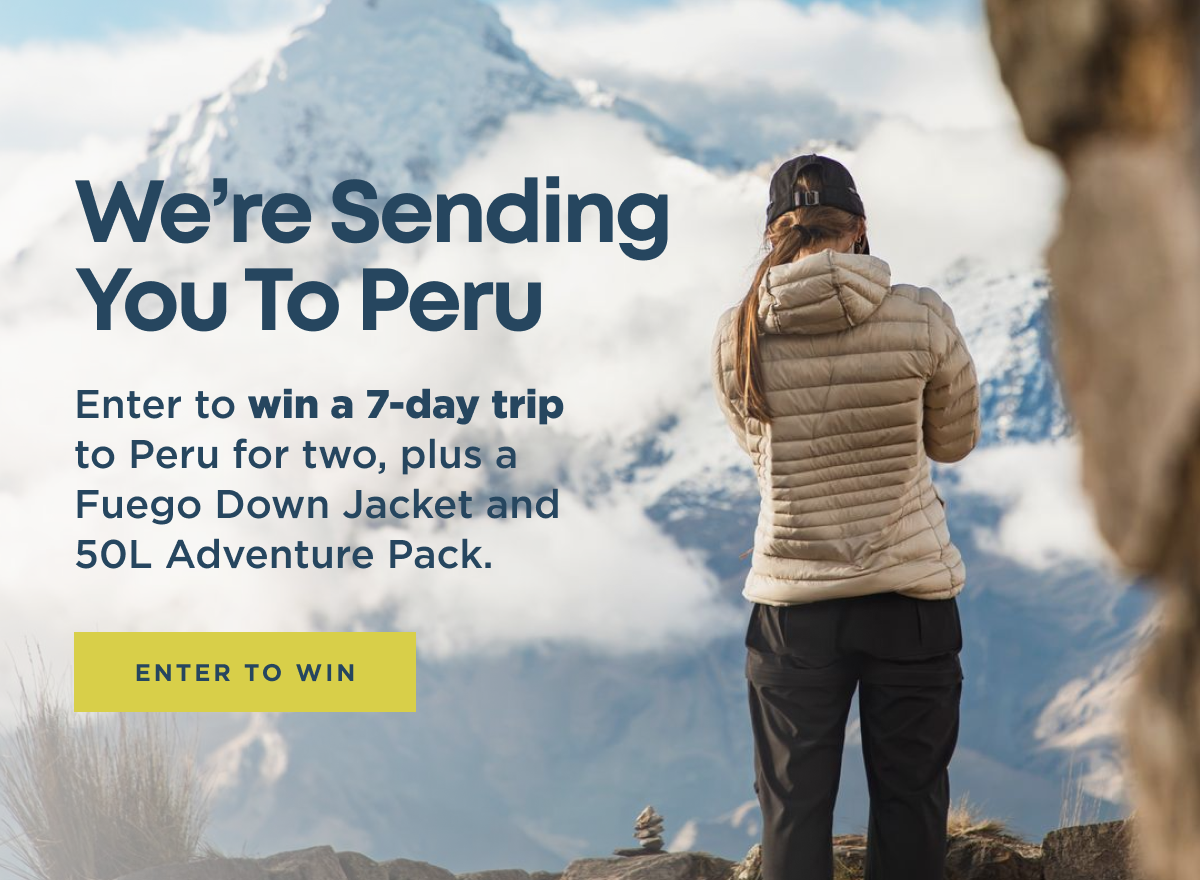 We're Sending You To Peru