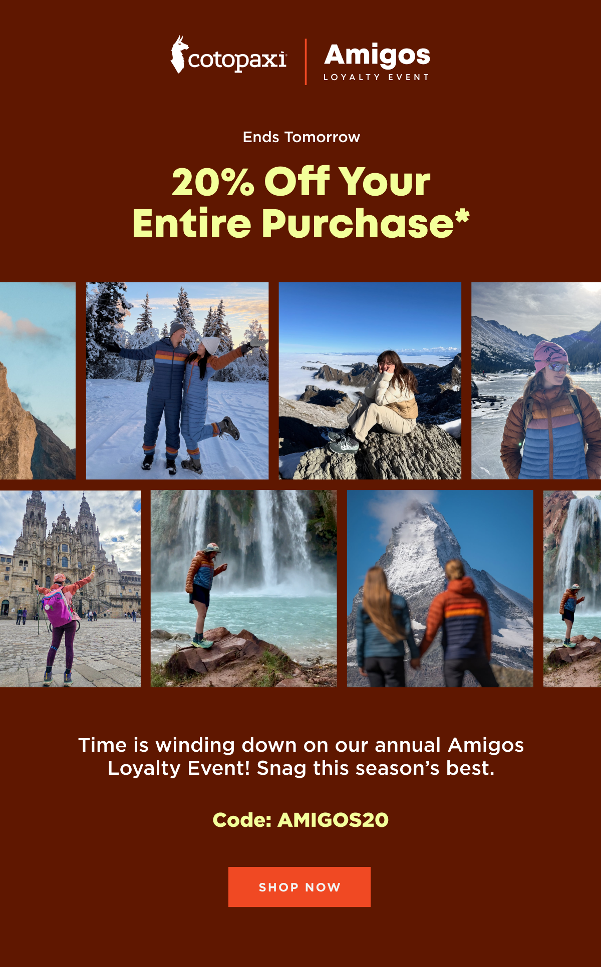 20% Off Your Entire Purchase*