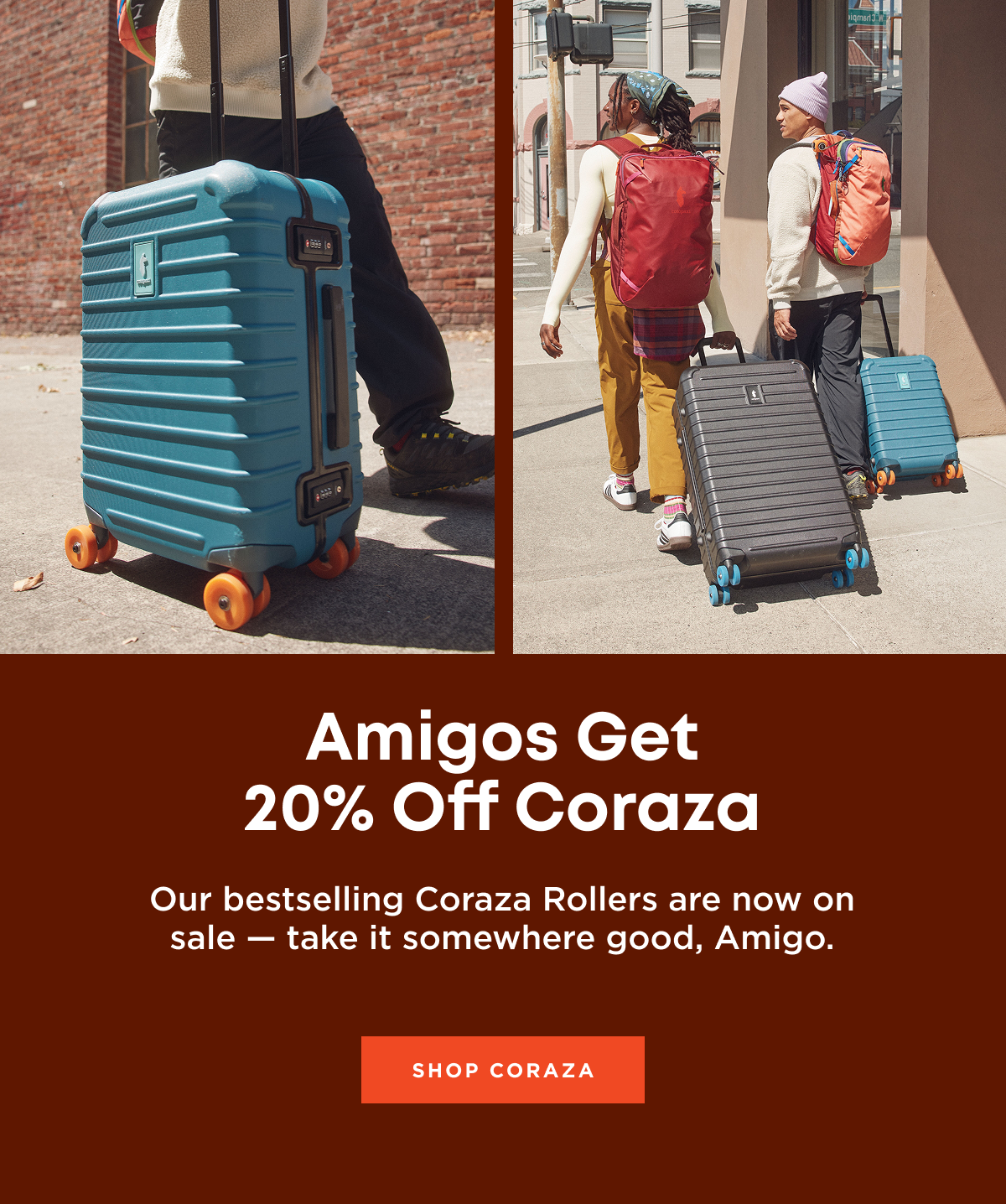 Amigos Get 20% Off Coraza