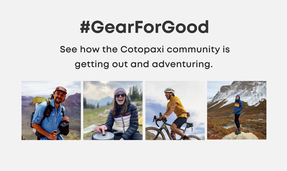 #GearForGood