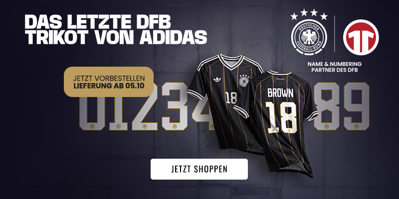 Das letzte DFB Trikot von Adidas