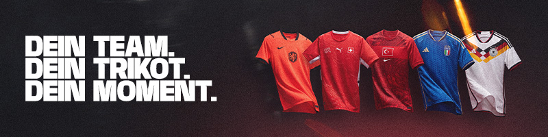 Jetzt dein Nationaltrikot entdecken