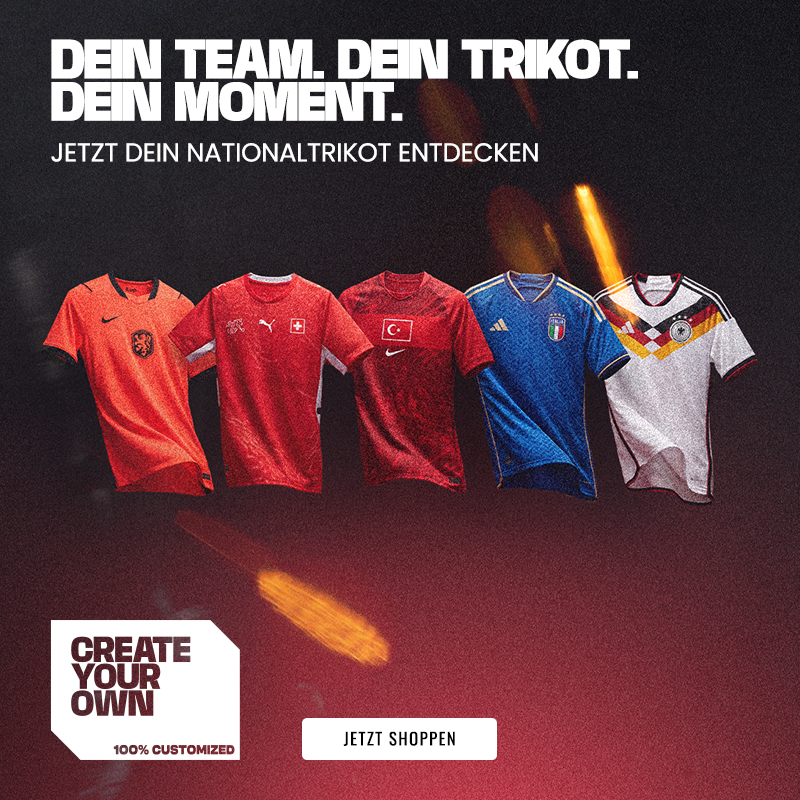Jetzt dein Nationaltrikot entdecken