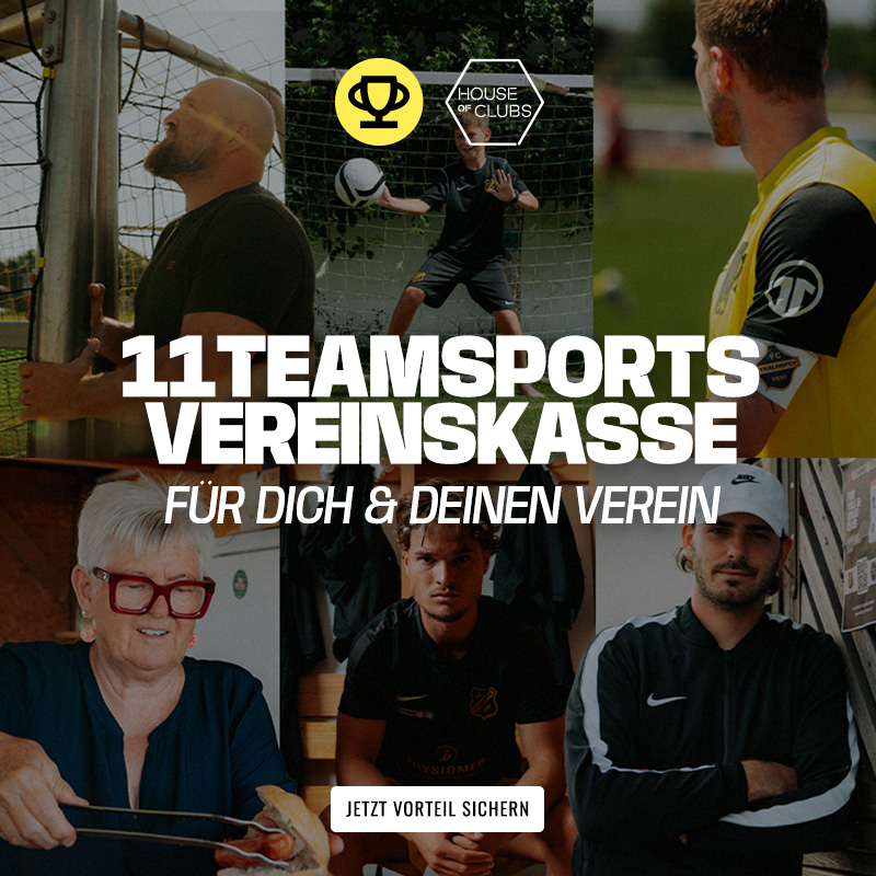 11teamsports Vereinskasse House of Clubs
