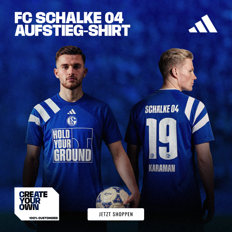 Schalke04 Aufstiegsshirts