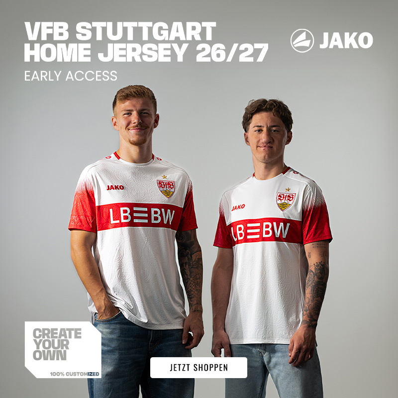 Jako VFB Stuttgart Home Jersey
