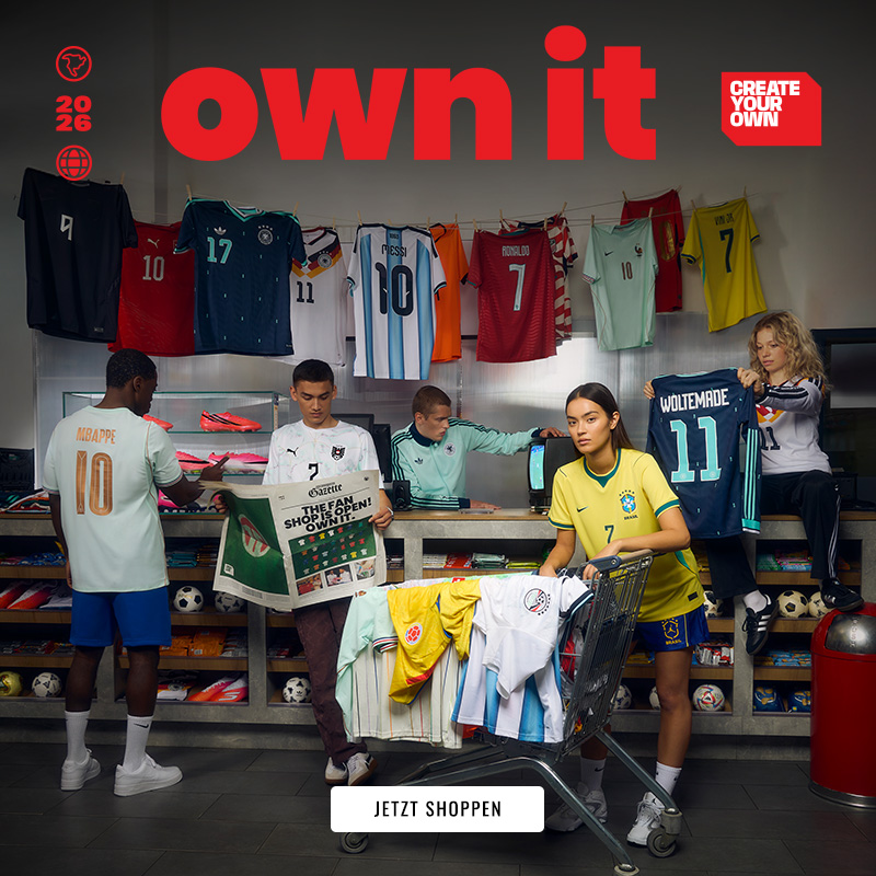 OWN IT – Trage deine Farben mit Stolz 🌍⚽