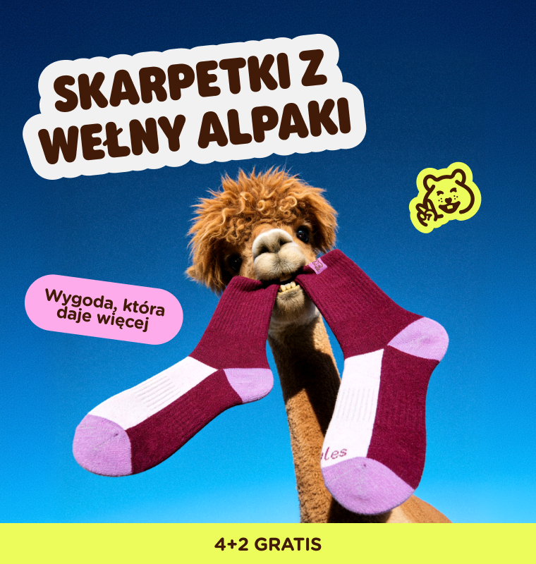  Skarpetki z wełny alpaki