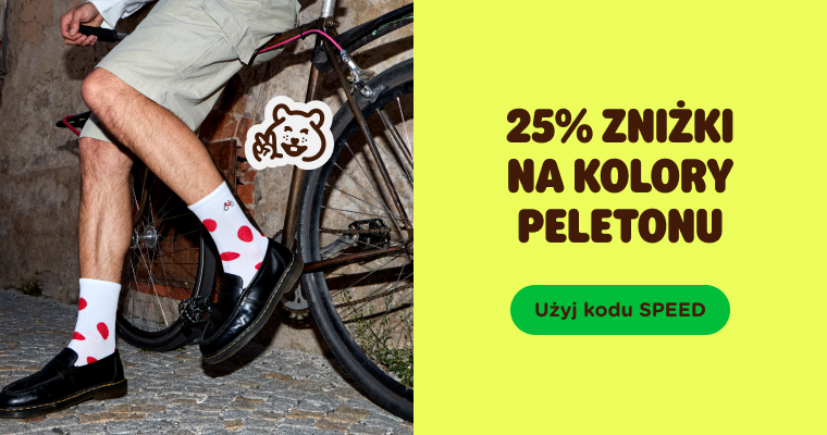  25% zniżki na kolory peletonu