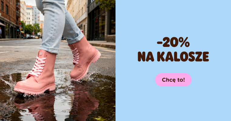  -20% zniżki na kolekcję przeciwdeszczową