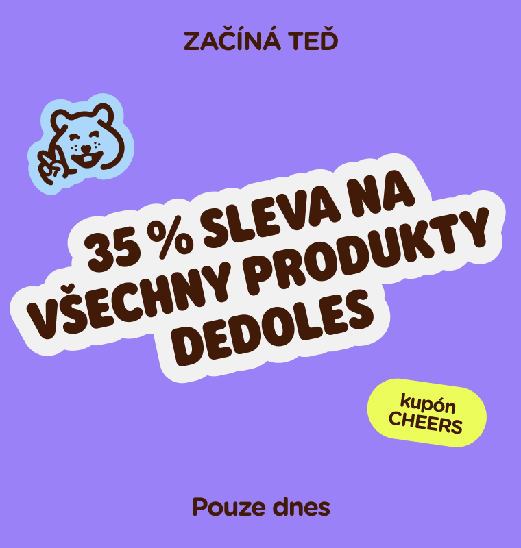 35 % sleva na všechny produkty Dedoles