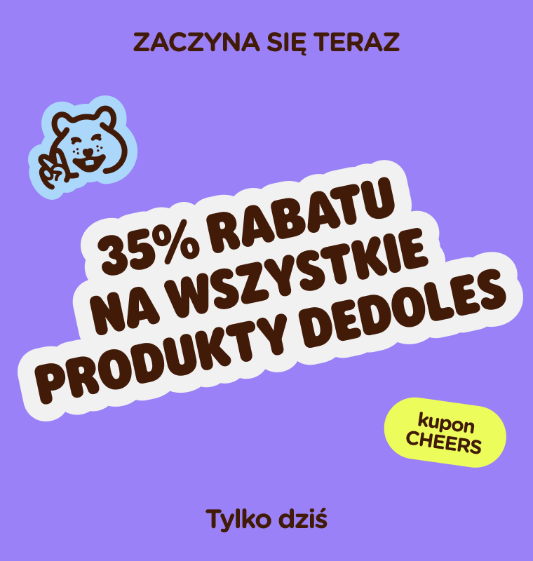  35% rabatu na wszystkie produkty Dedoles
