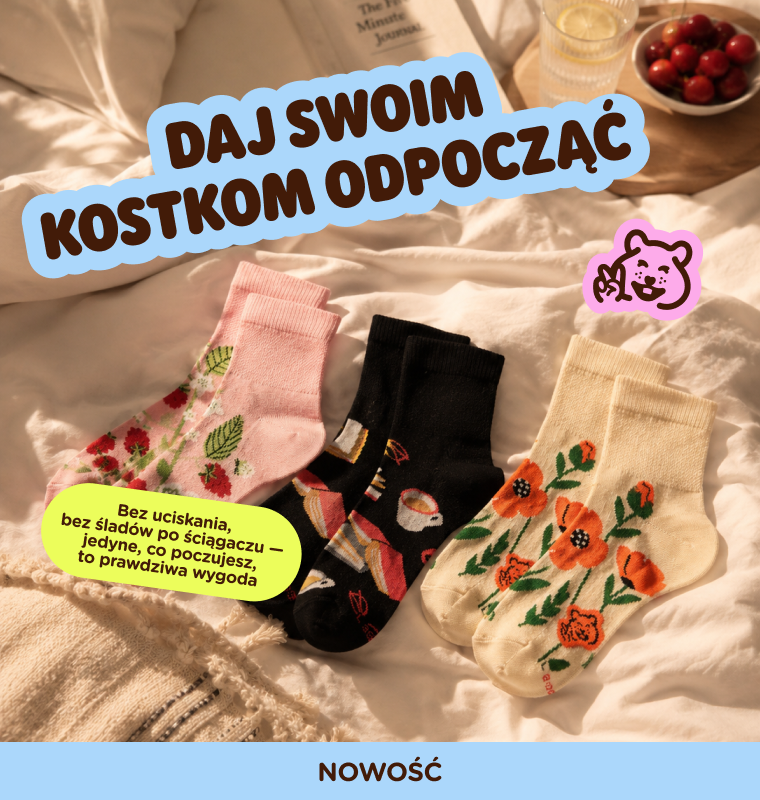  Daj swoim kostkom odpocząć