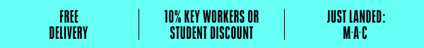 FREE 10% KEY WORKERS OR JUST LANDED: DELIVERY STUDENT DISCOUNT MAC 