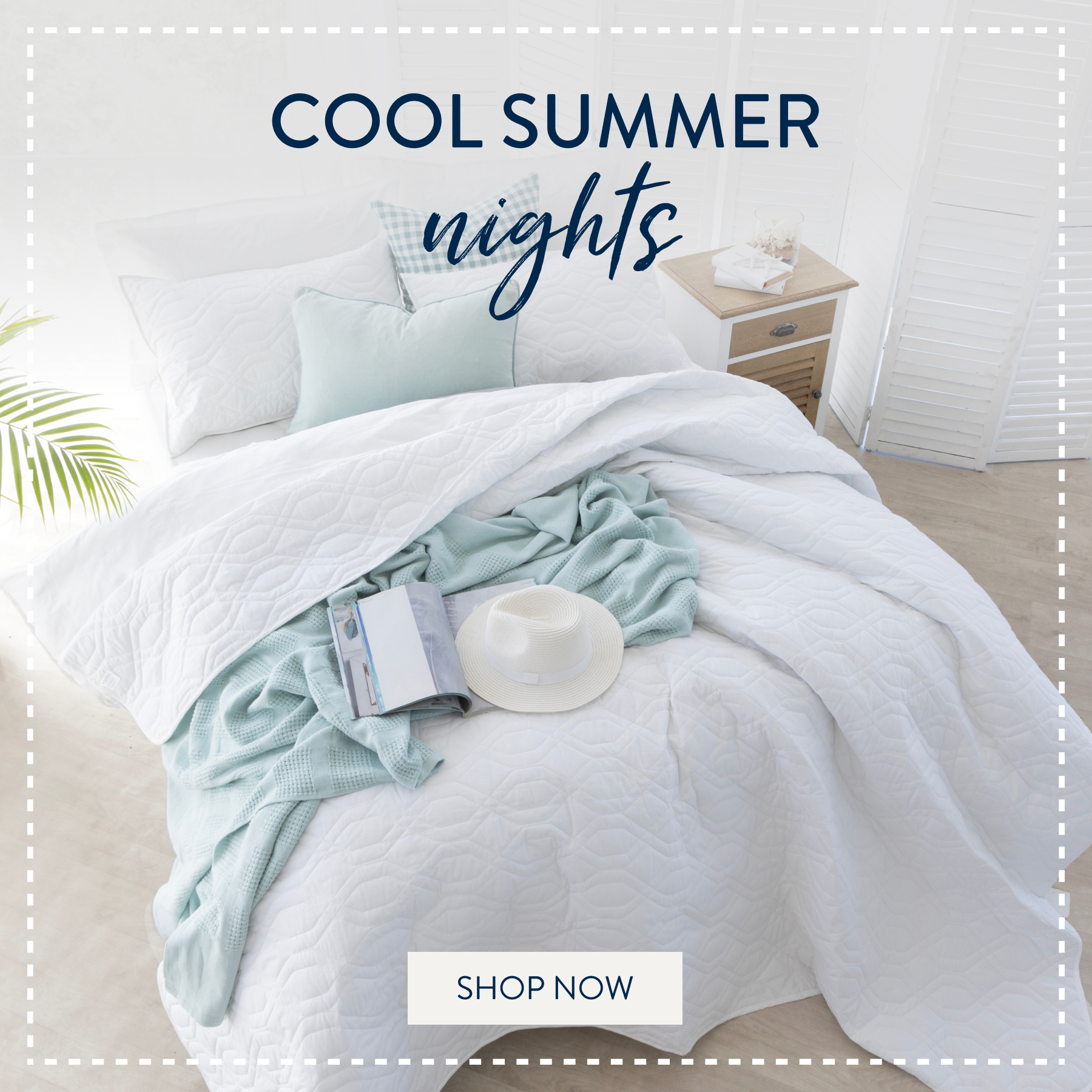 Quilt Set Cotton 200tc White FROM: