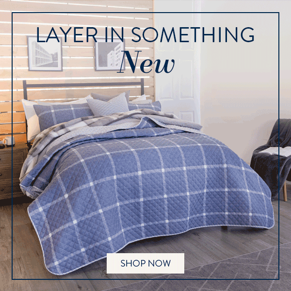 HUGO BLUE QUILT SET FROM:  