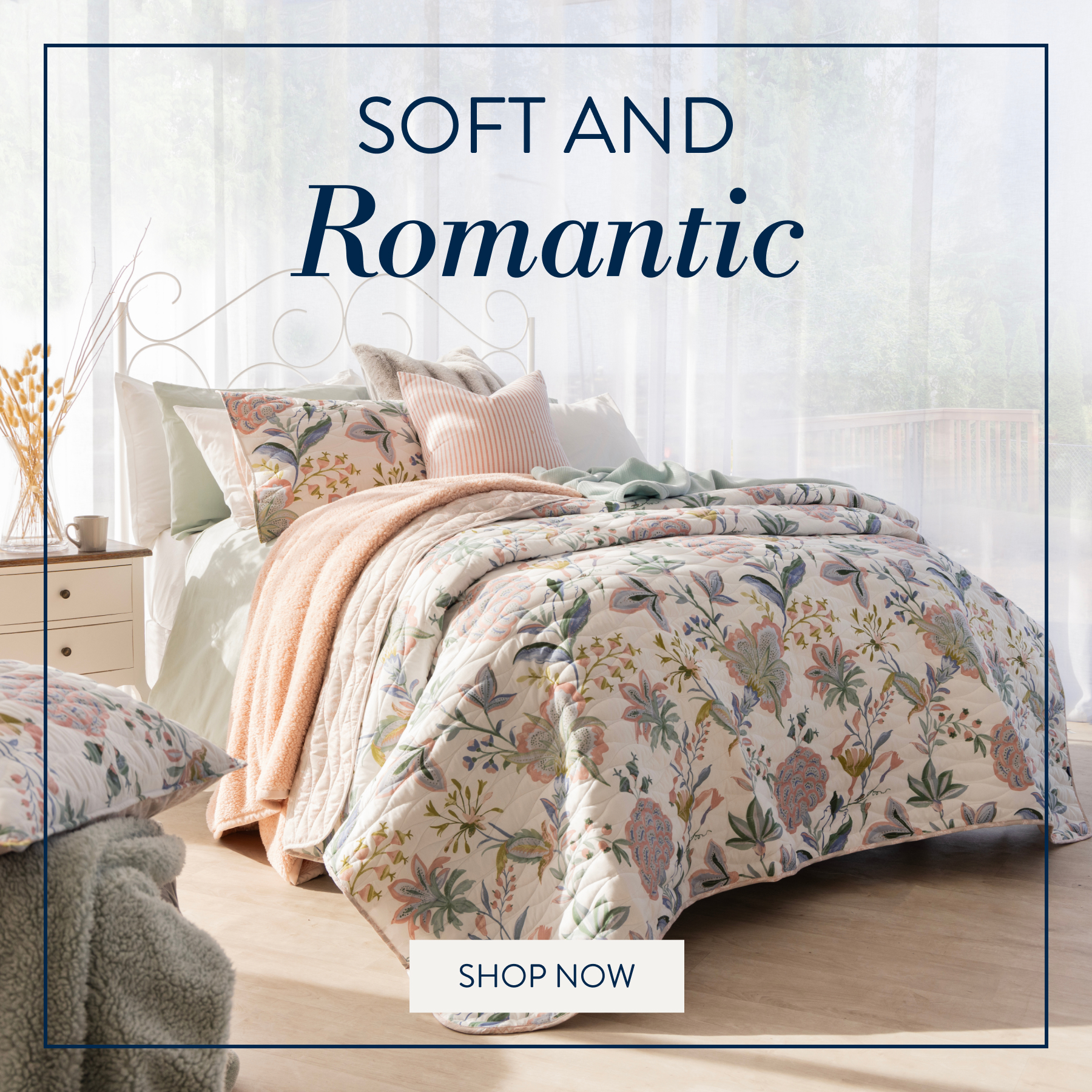 CLARICE PINK QUILT SET FROM:  