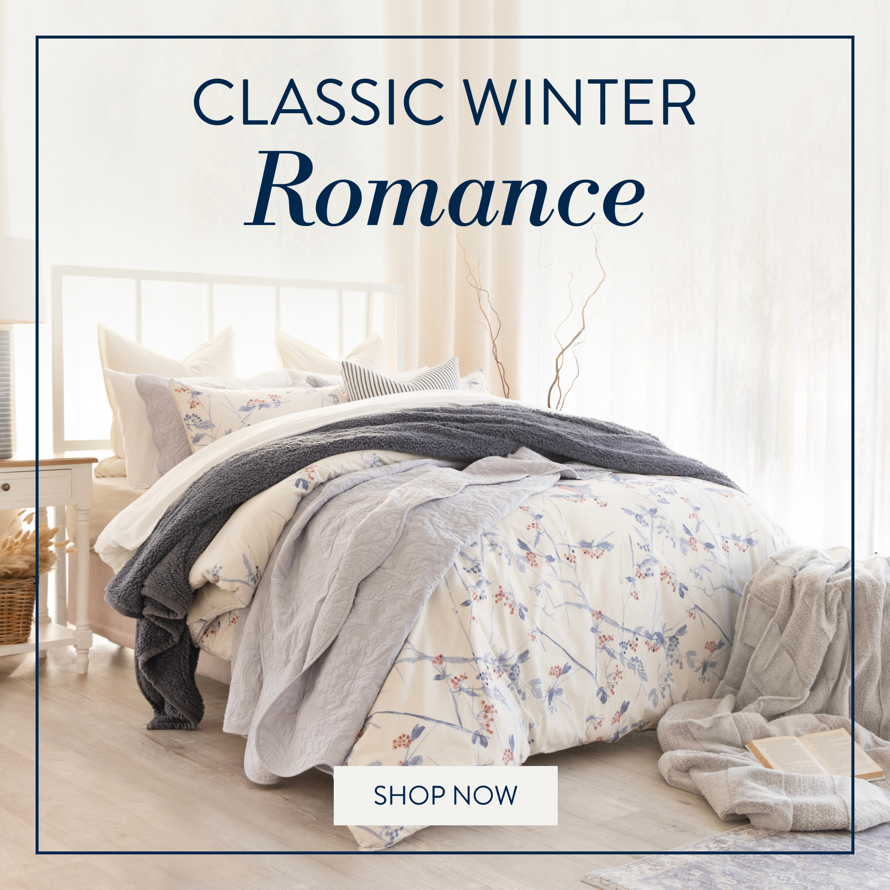 ROBIN BLUE DUVET COVER SET FROM:  