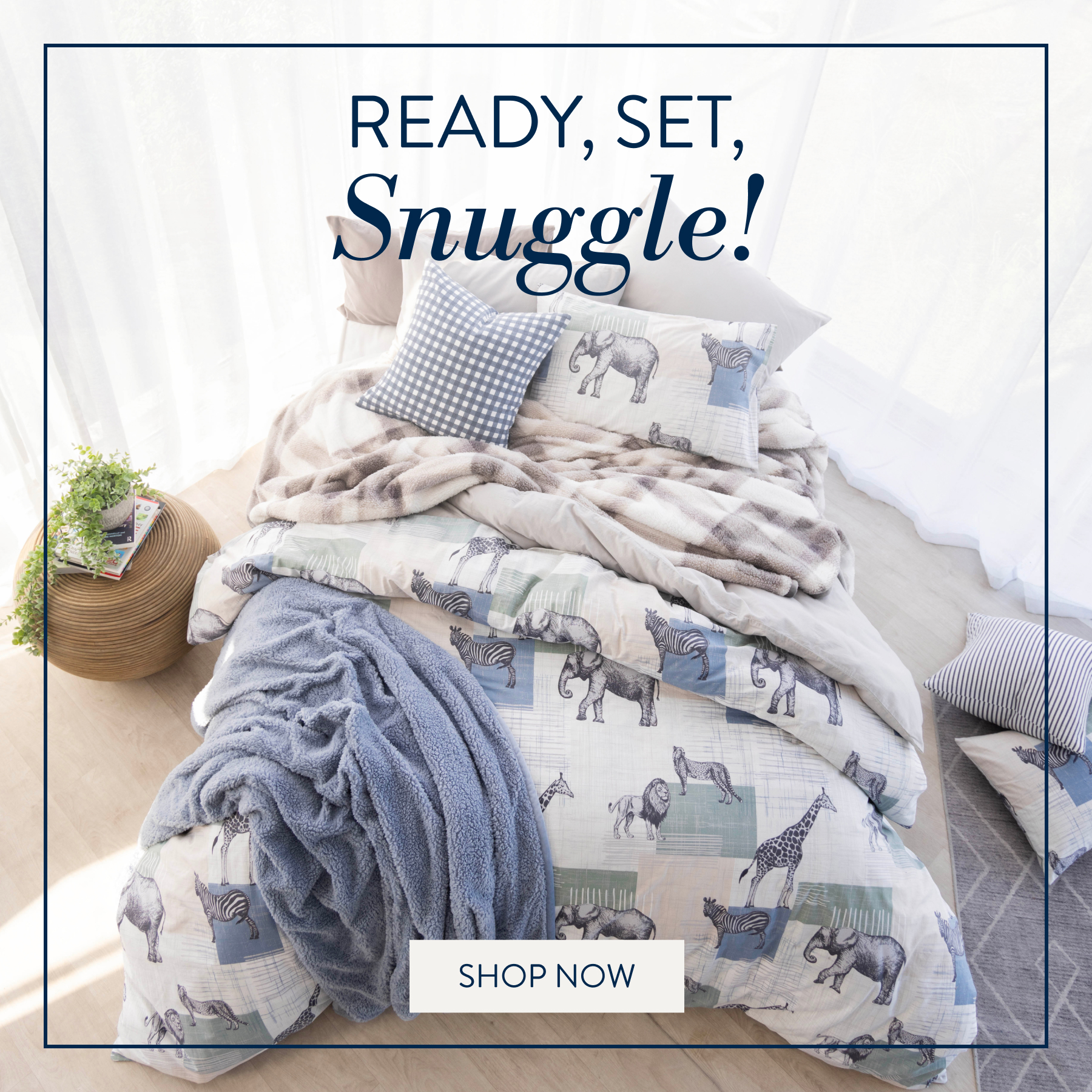 25% OFF ALL WINTER BEDLINEN FROM: 