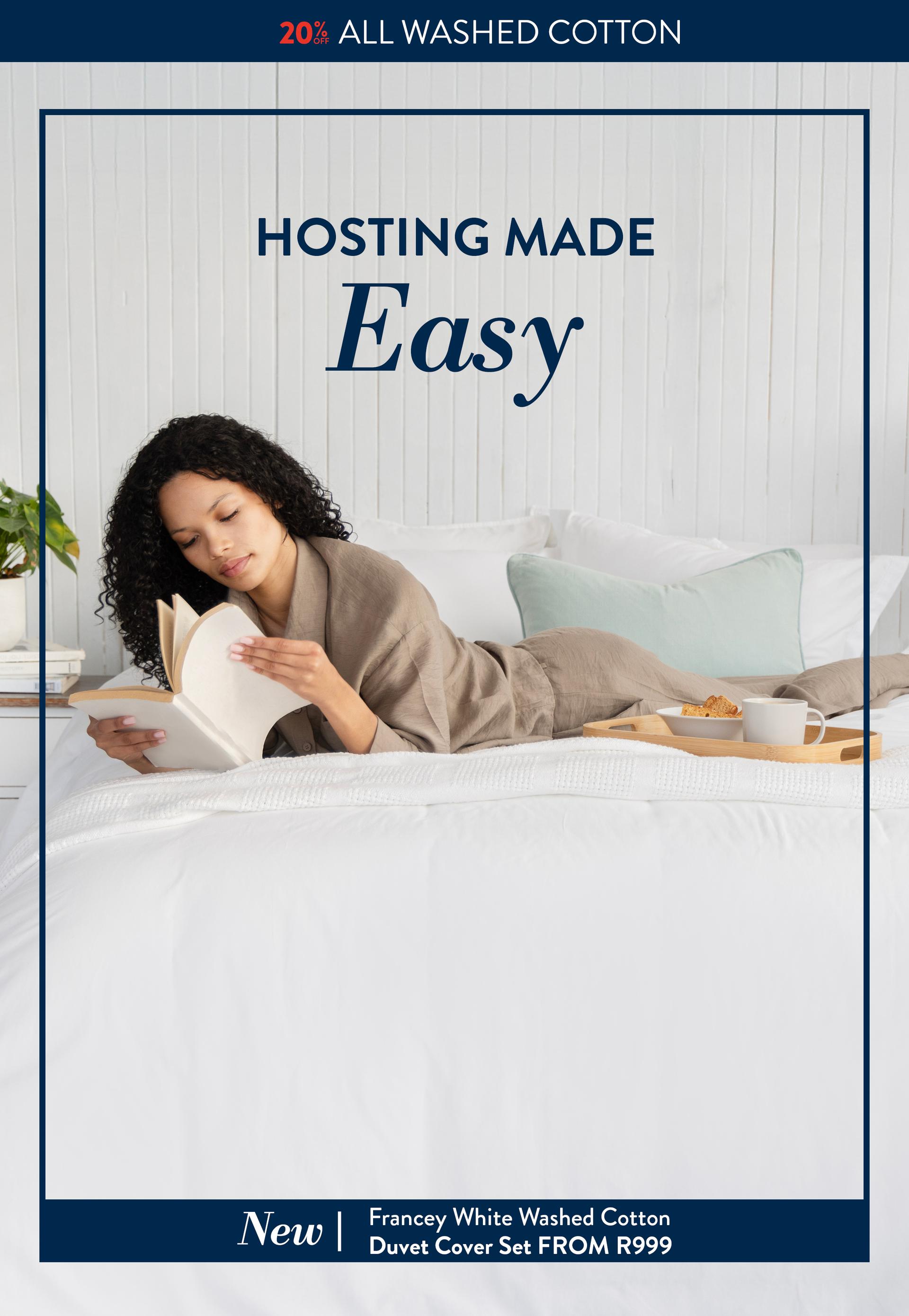 Francey White Washed Cotton DCS FROM