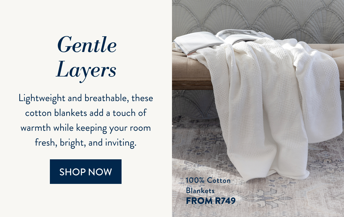 Cotton Blankets FROM