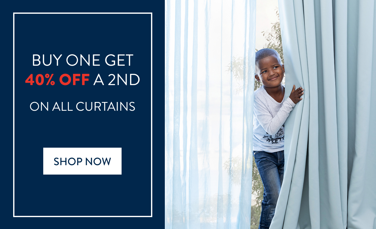 BUY 1 & GET 40% OFF 2ND - Curtains