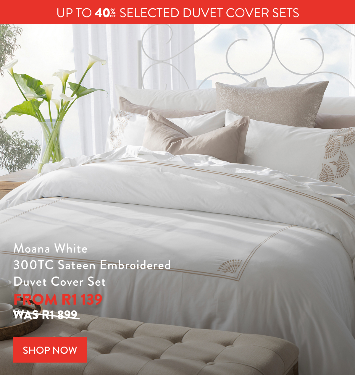 UP TO 40% OFF SELECTED DCS - Moana White DCS