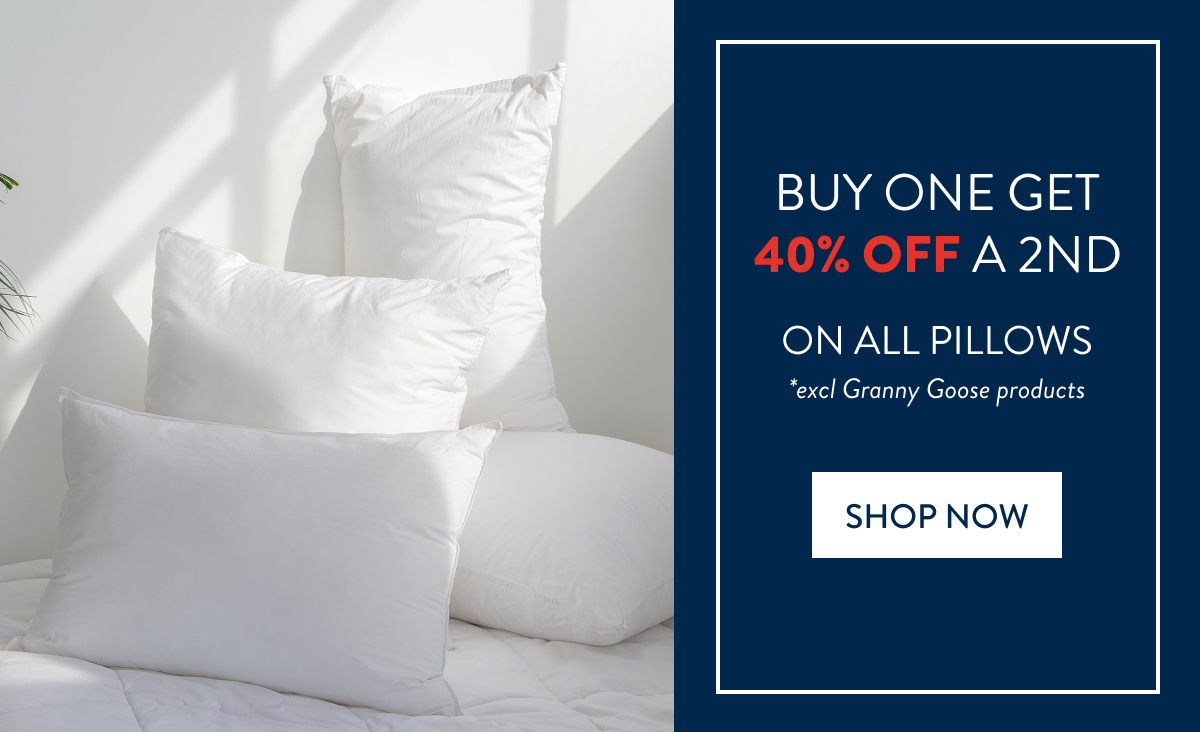 BUY 1 & GET 40% OFF 2ND - PILLOWS