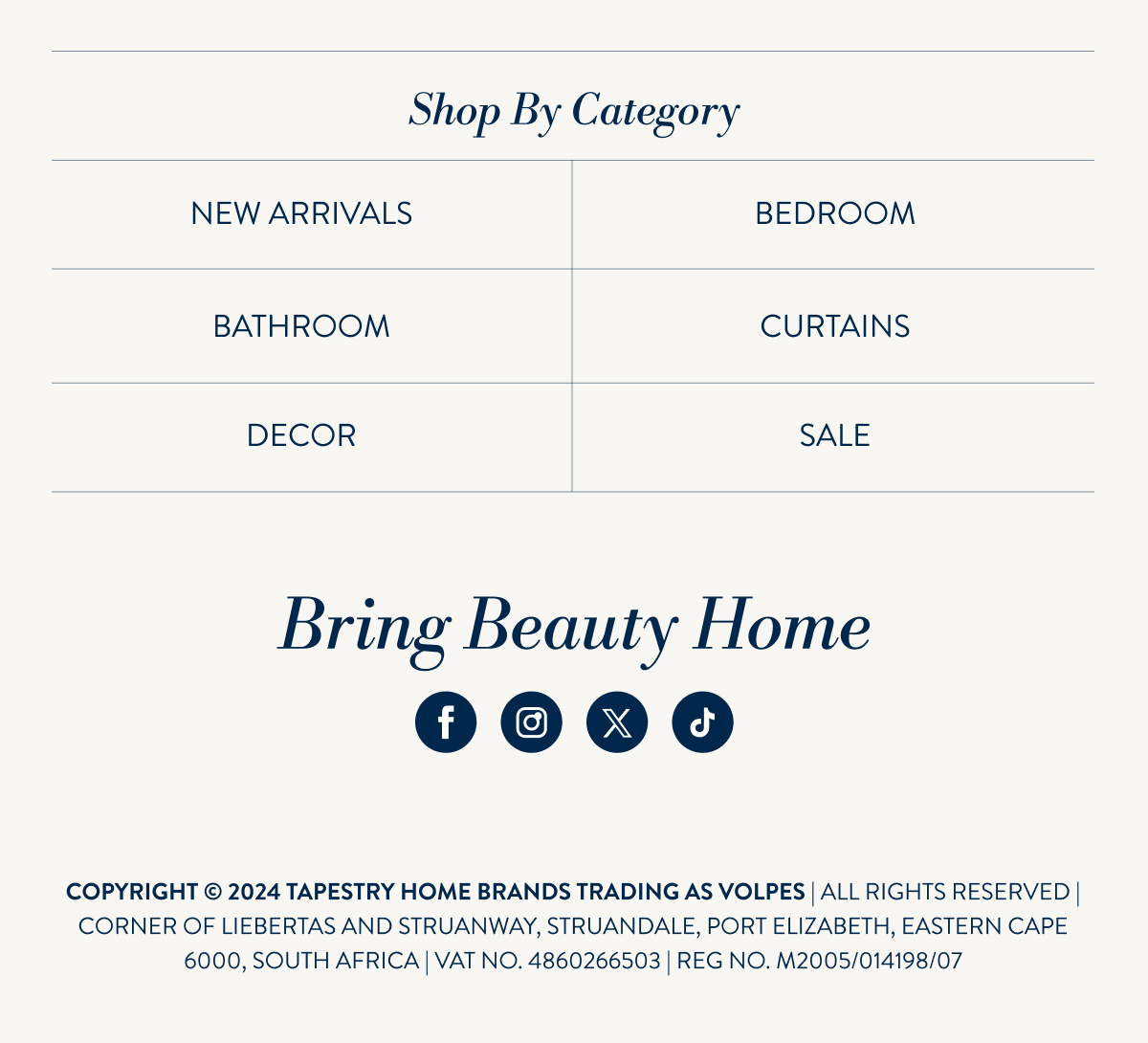 Bring Beauty Home, Contact us Now: 