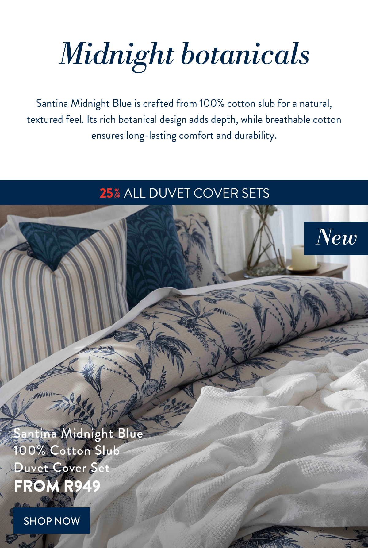 Santina Midnight Blue DCS FROM