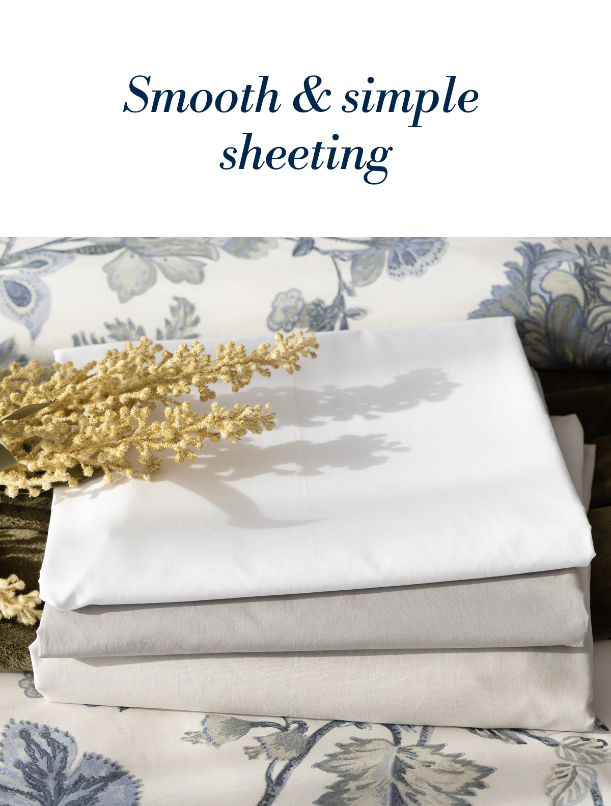 144TC Cotton Percale Sheeting FROM: 