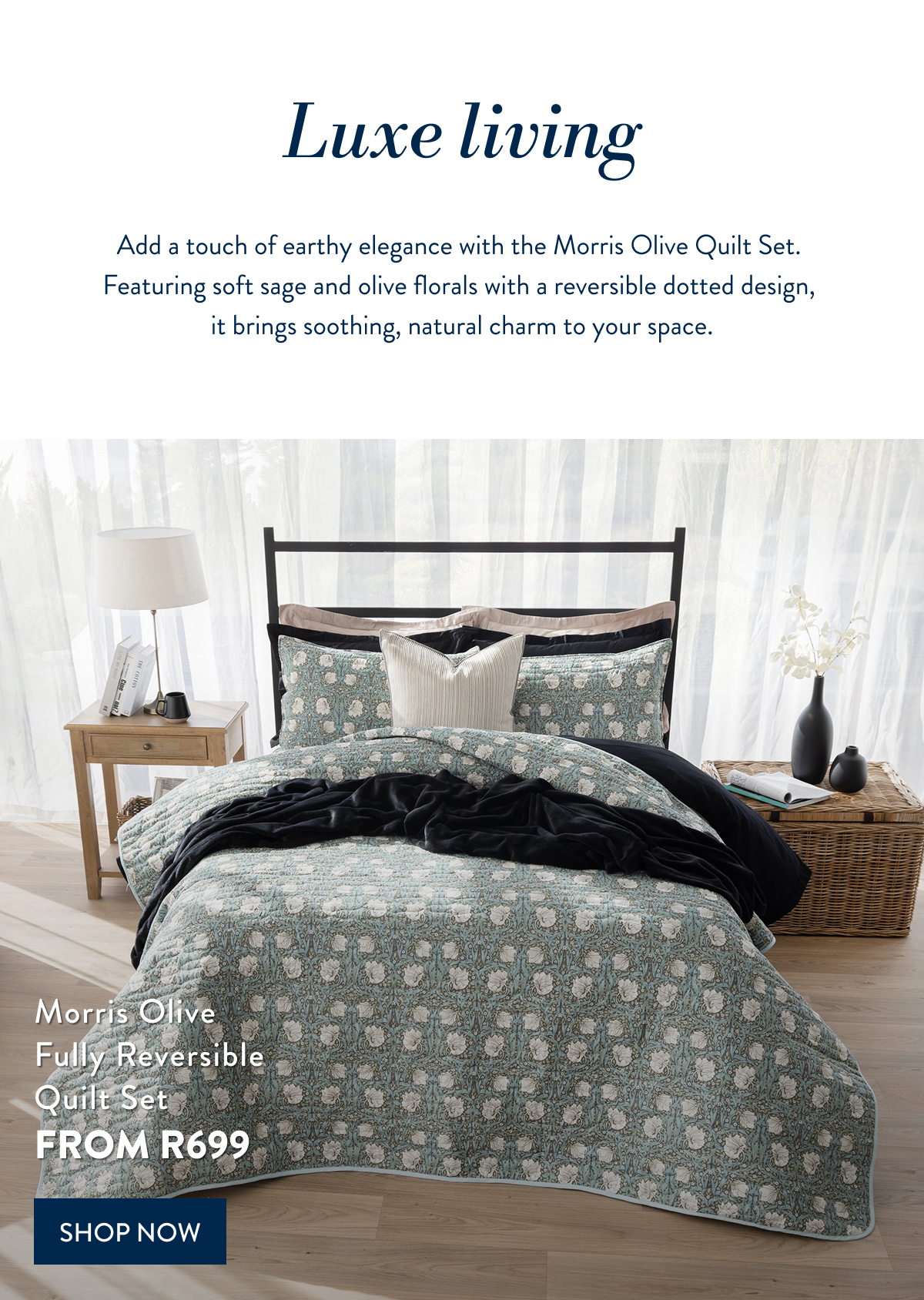 Morris Quilt Set FROM