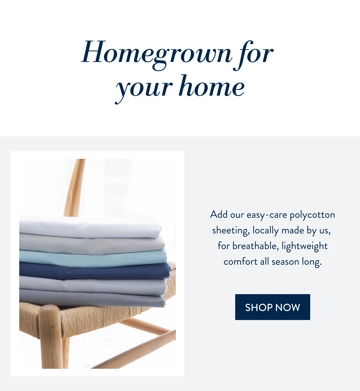 144TC Cotton Percale Sheeting FROM: 