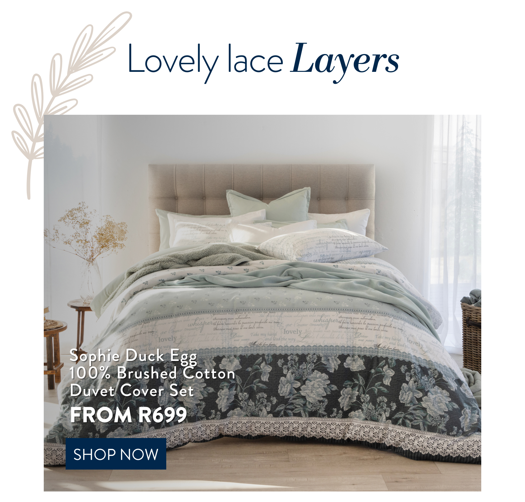 Buy  1 & Get 40% OFF a 2nd on Winter Duvet Cover Sets FROM: 