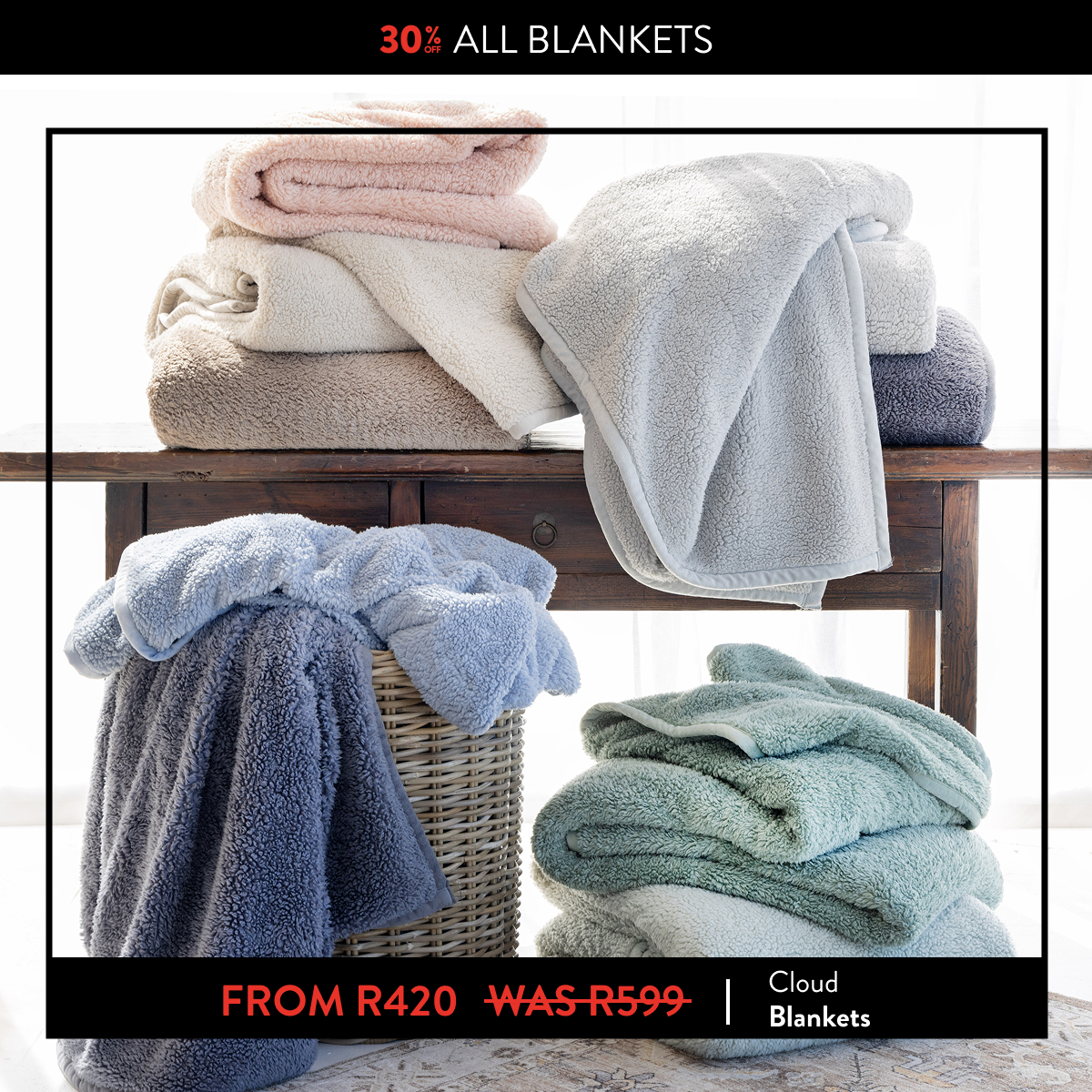 30% OFF EVERYTHING - Blankets