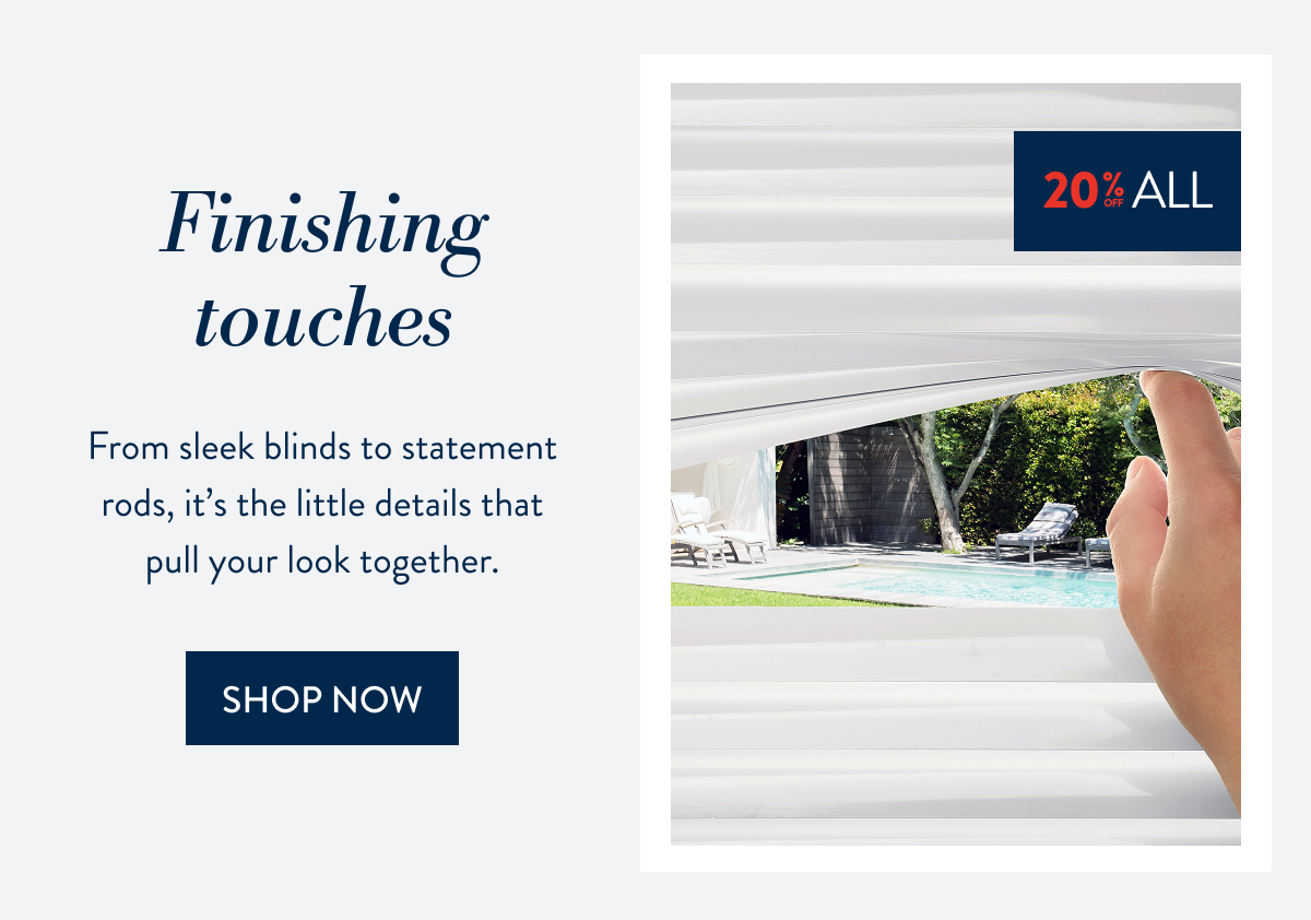 Buy 1 & Get 40% OFF a 2nd ALL Curtains FROM: 