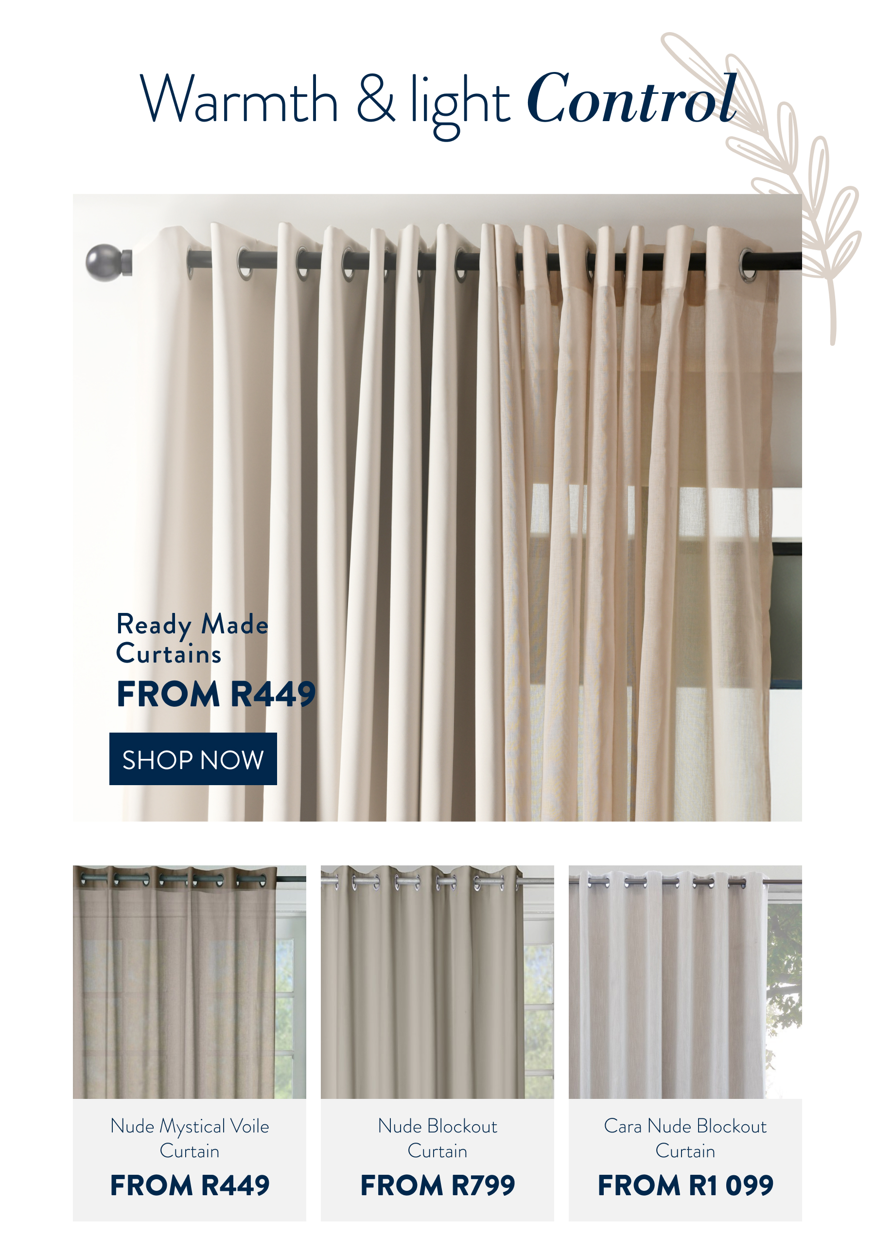 Curtains FROM: