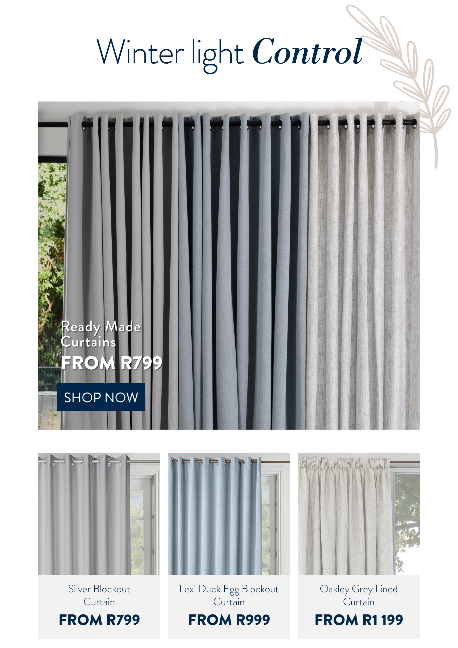 Curtains FROM: