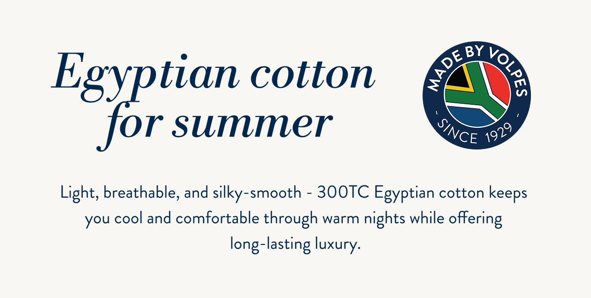 300TC Egyptian Cotton 