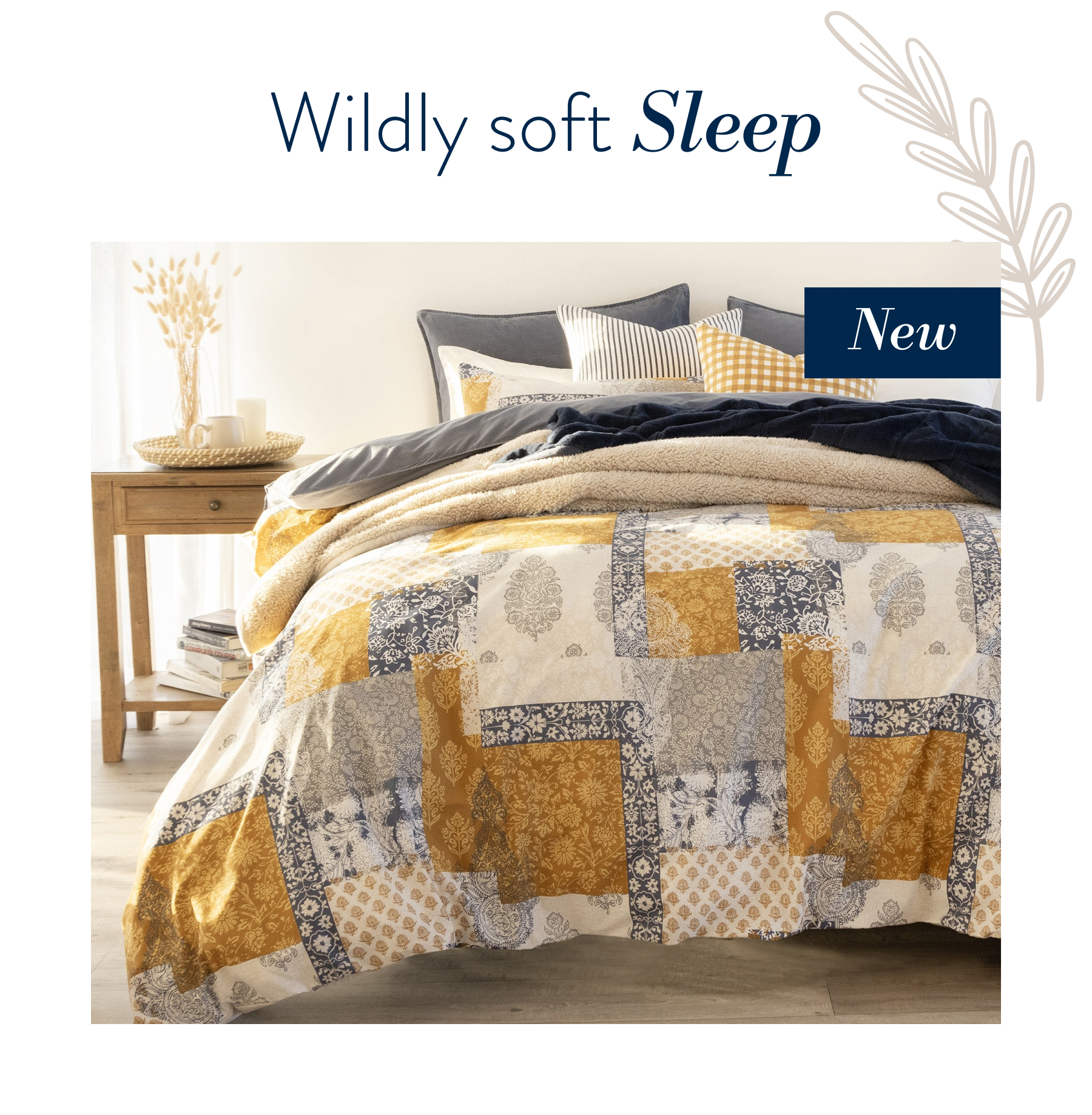 HOMER GREY DUVET COVER SET