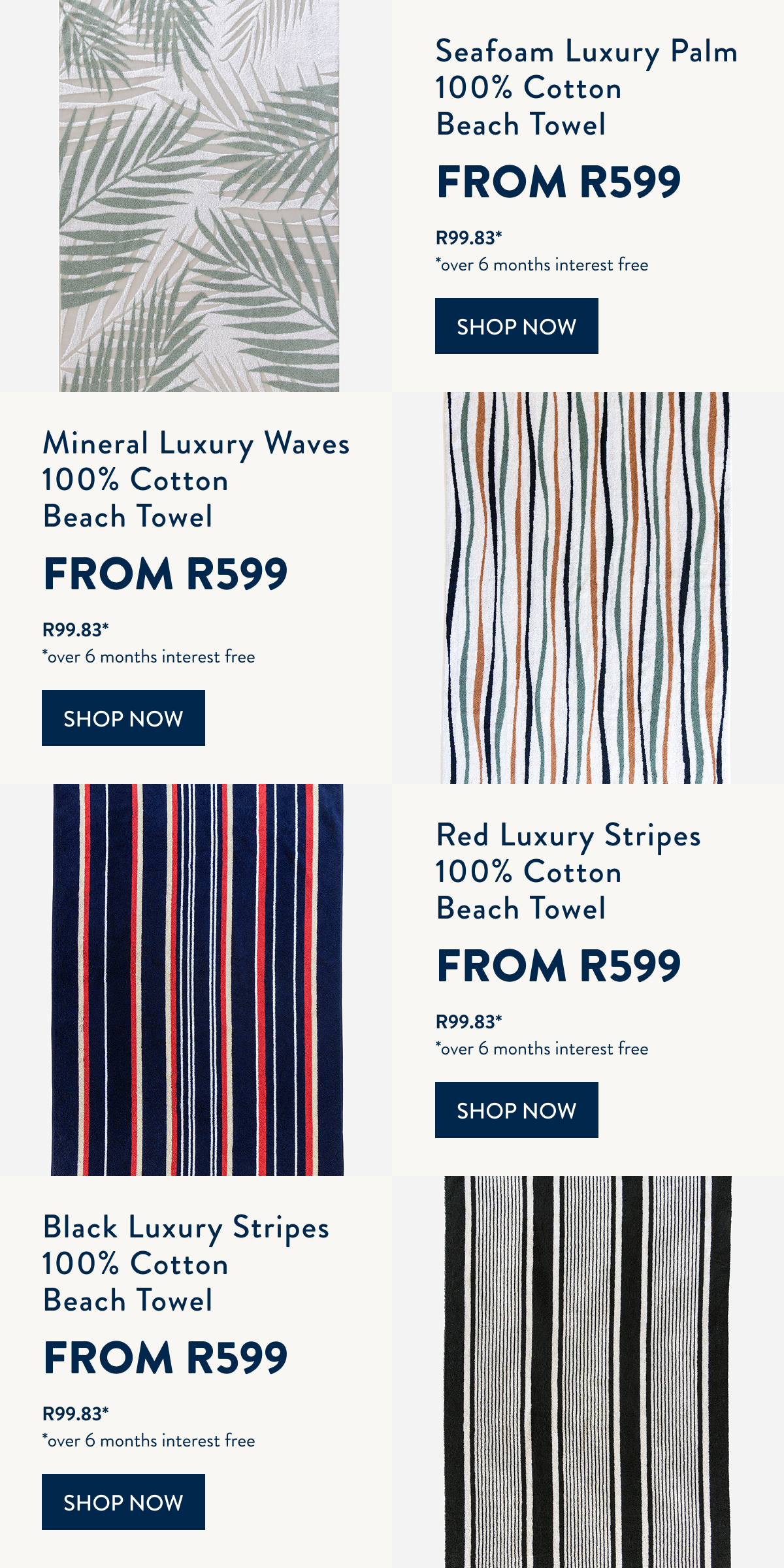 BUY 1 & GET 40% OFF 2ND - TOWELS