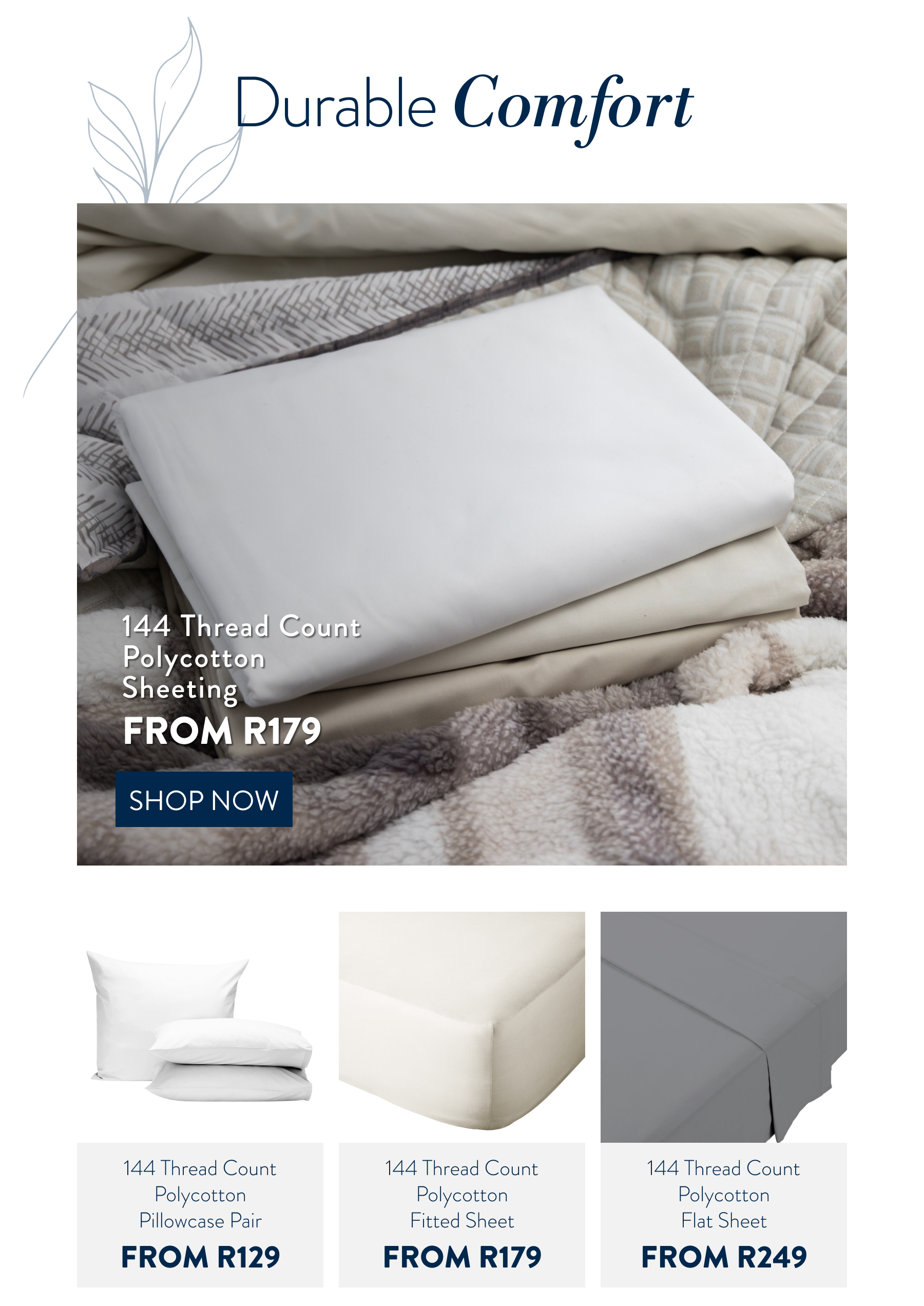 Buy 1 & Get 40% OFF a 2nd on ALL Pillows 