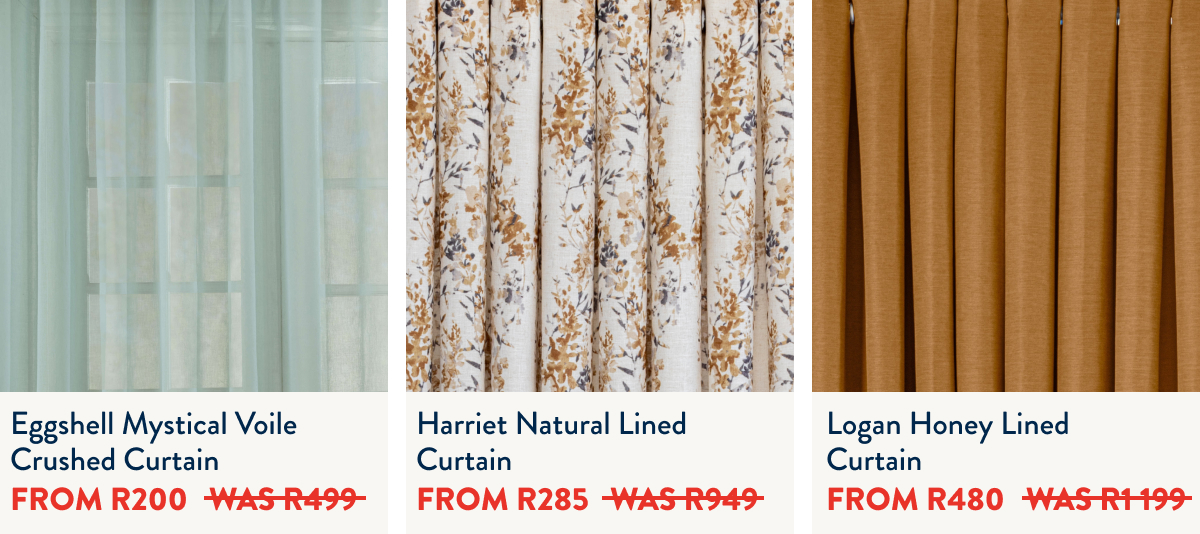 Up to 70% OFF Ready Made Curtains From: 