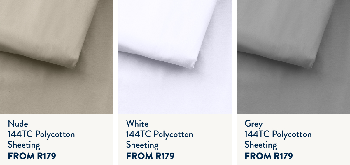 144TC Polycotton Sheeting FROM
