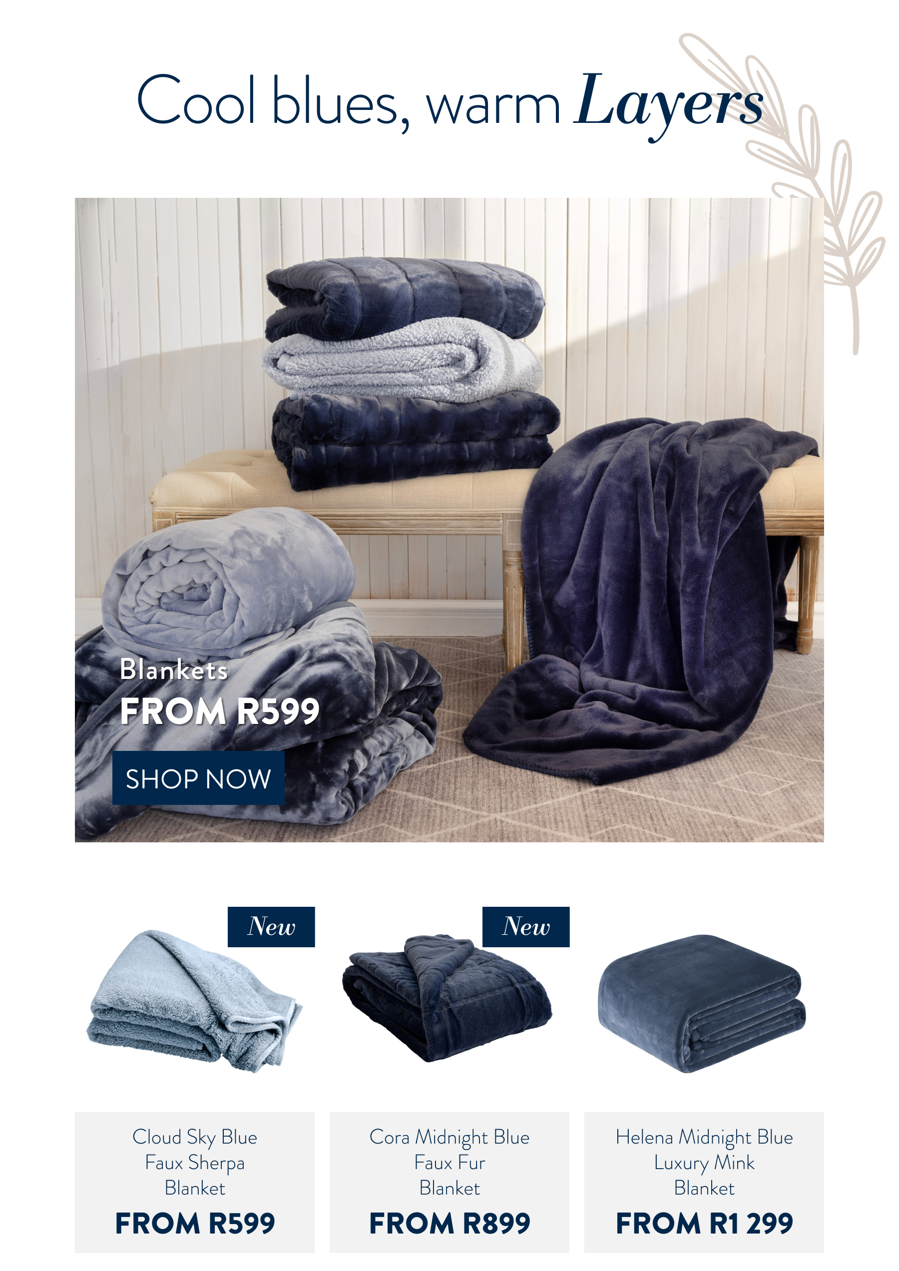 Blankets FROM: