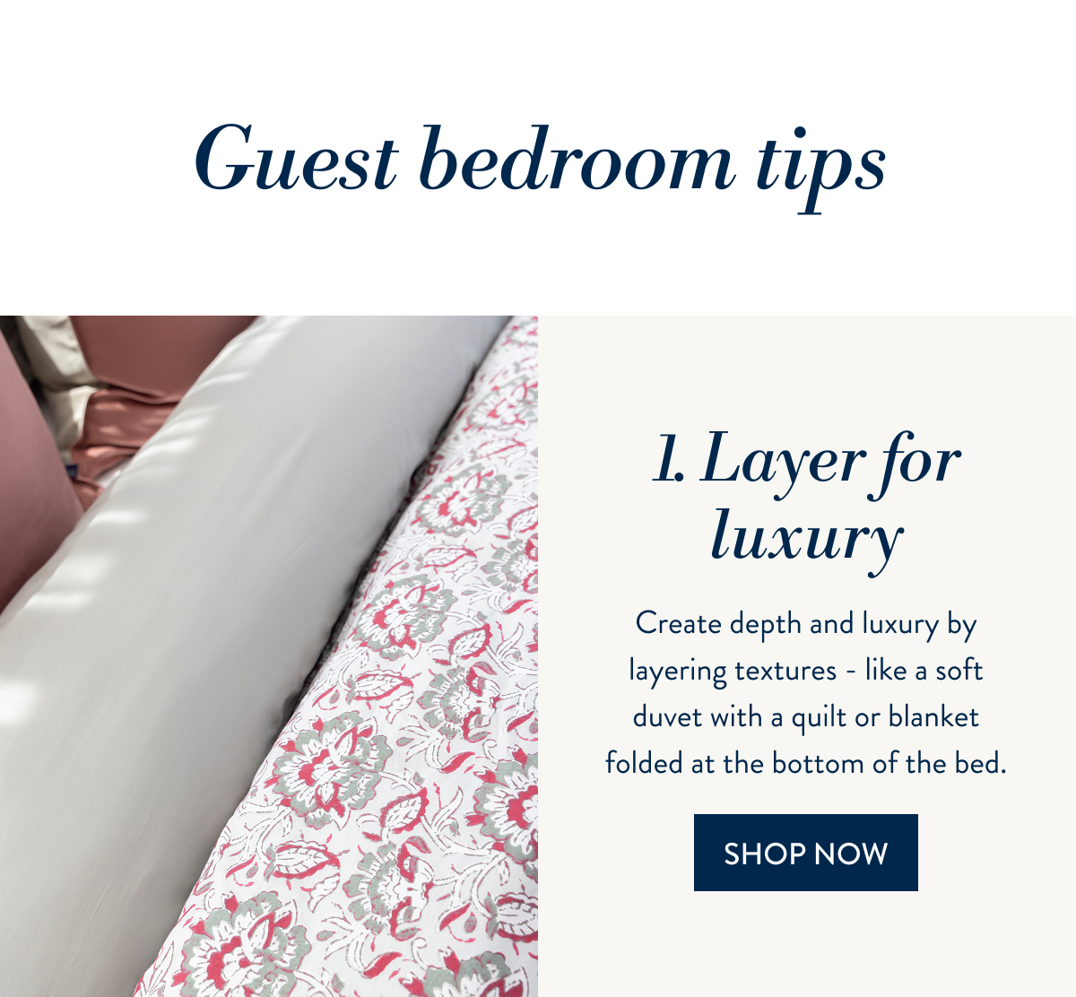 Guest Bedroom tips
